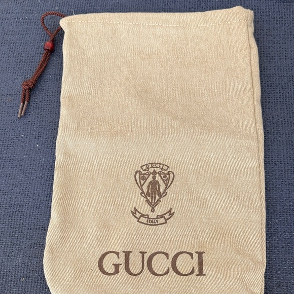 Gucci Tan Drawstring Pouch - Picture 1 of 2